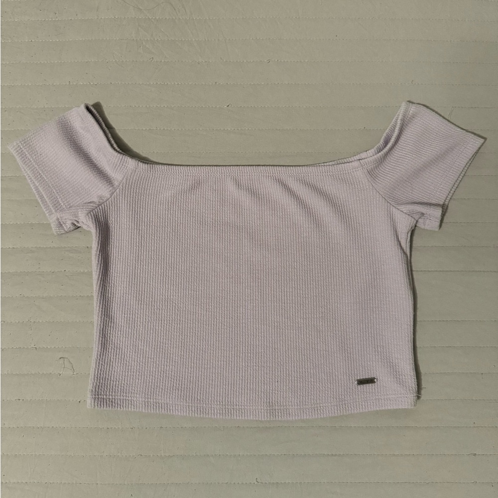 Hollister off the shoulder top